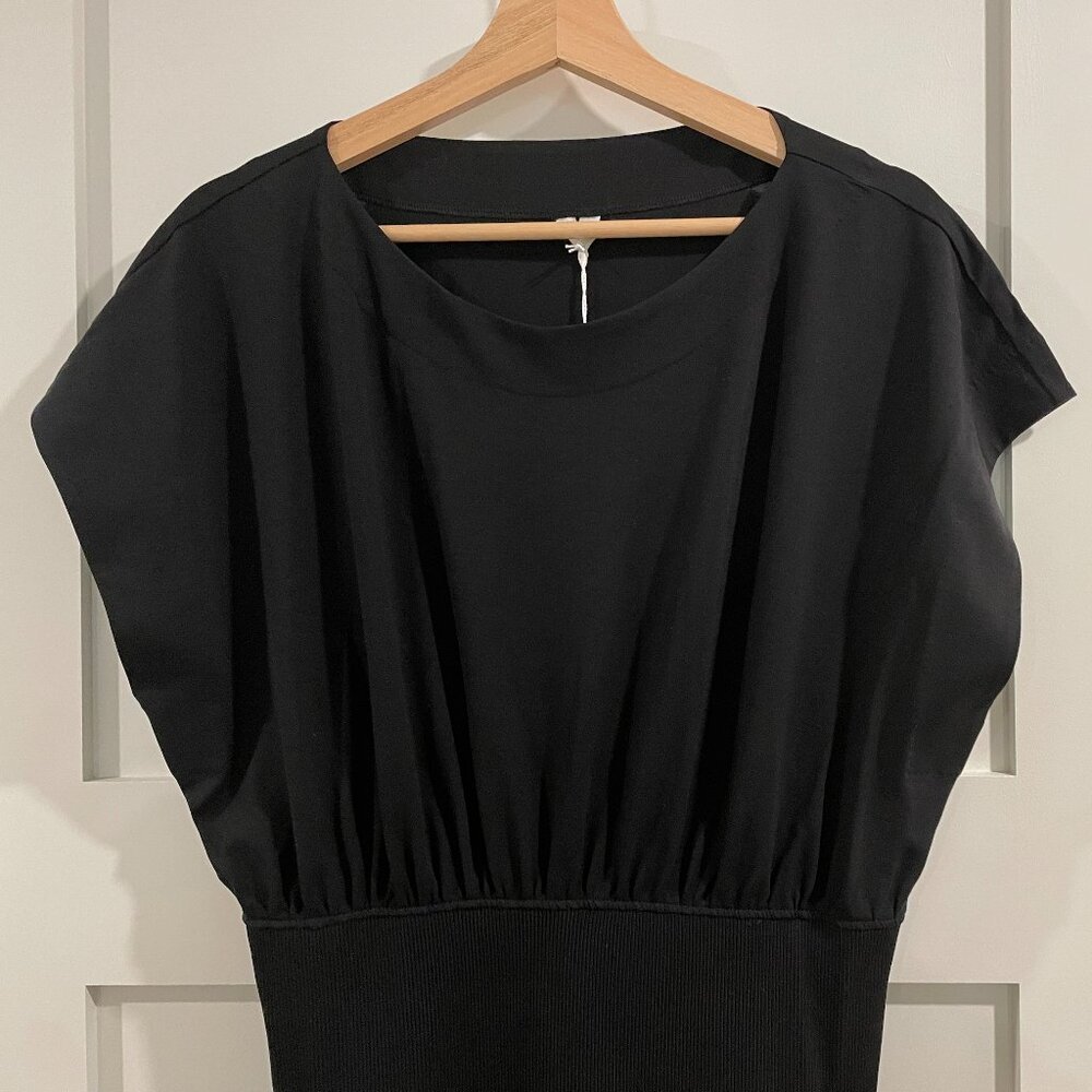 Arket Black Midi Dress